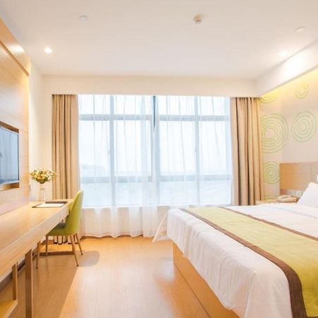 Greentree Inn Wuxi Huishan District Yangshan Town Jiayang Life Plaza Business Hotel Jiaxing Exteriör bild