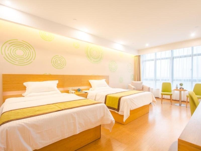 Greentree Inn Wuxi Huishan District Yangshan Town Jiayang Life Plaza Business Hotel Jiaxing Exteriör bild