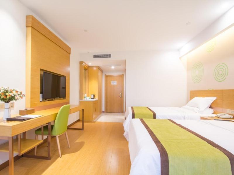 Greentree Inn Wuxi Huishan District Yangshan Town Jiayang Life Plaza Business Hotel Jiaxing Exteriör bild