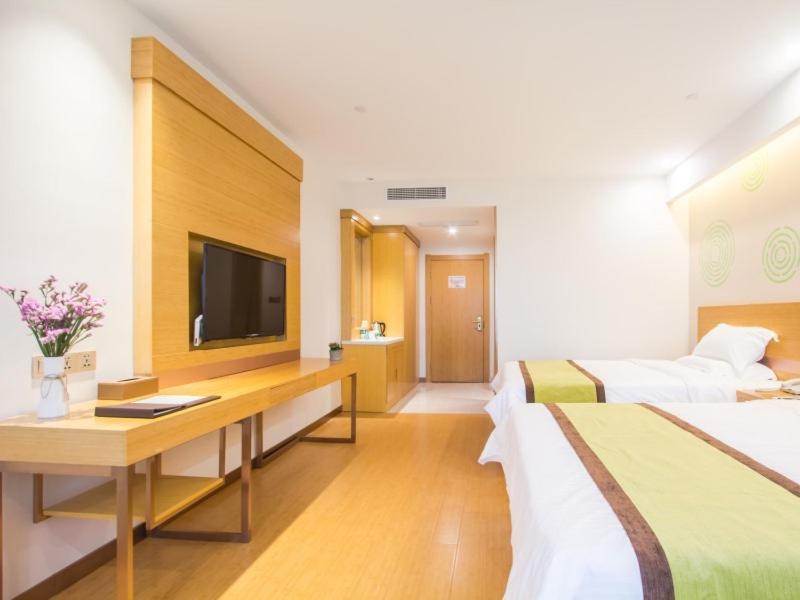 Greentree Inn Wuxi Huishan District Yangshan Town Jiayang Life Plaza Business Hotel Jiaxing Exteriör bild