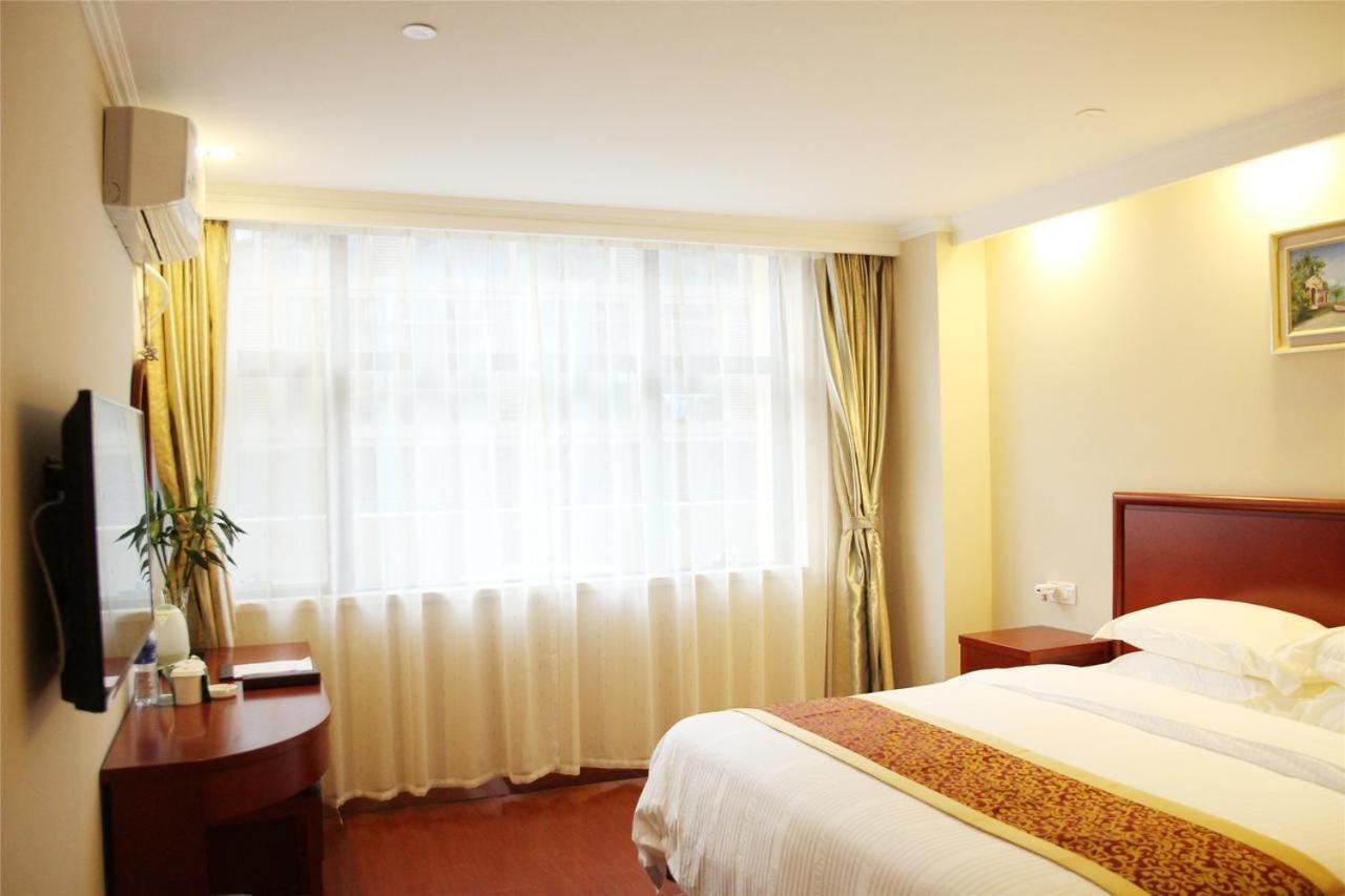 Greentree Inn Wuxi Huishan District Yangshan Town Jiayang Life Plaza Business Hotel Jiaxing Exteriör bild