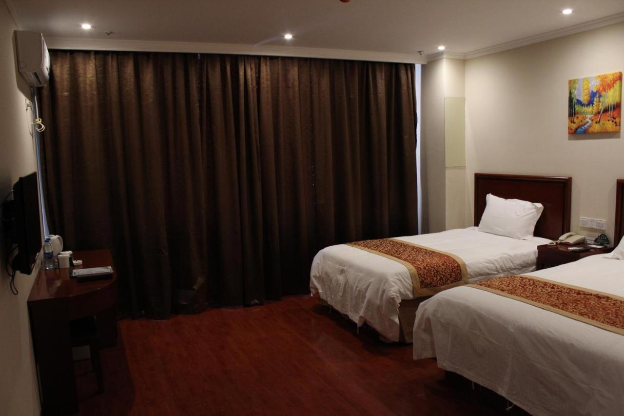 Greentree Inn Wuxi Huishan District Yangshan Town Jiayang Life Plaza Business Hotel Jiaxing Exteriör bild